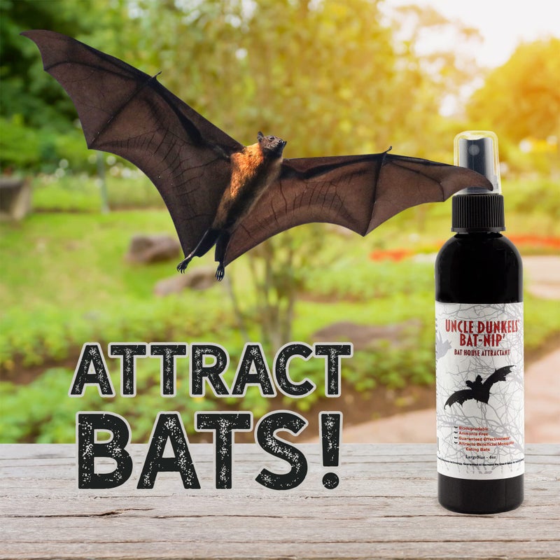 Uncle Dunkels All-Natural Bat-Nipâ€™ Pheromone Spray; 4 Fluid Ounces Bat House Attractant Spray - Image 3